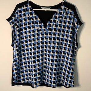CLEO PATTERNED WOMEN TOP SIZE XL